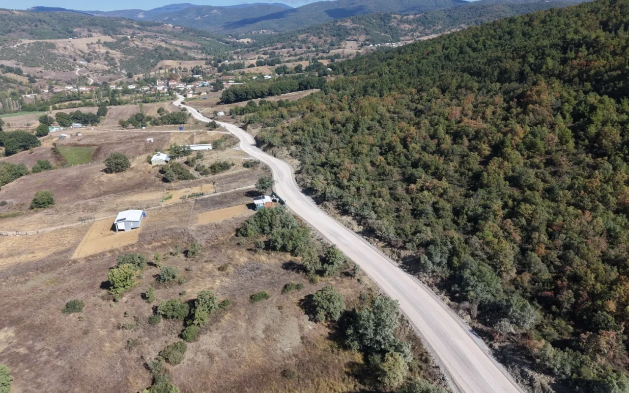 Bursa Kestel’de 11,5 Kilometrelik Yol Yenilendi