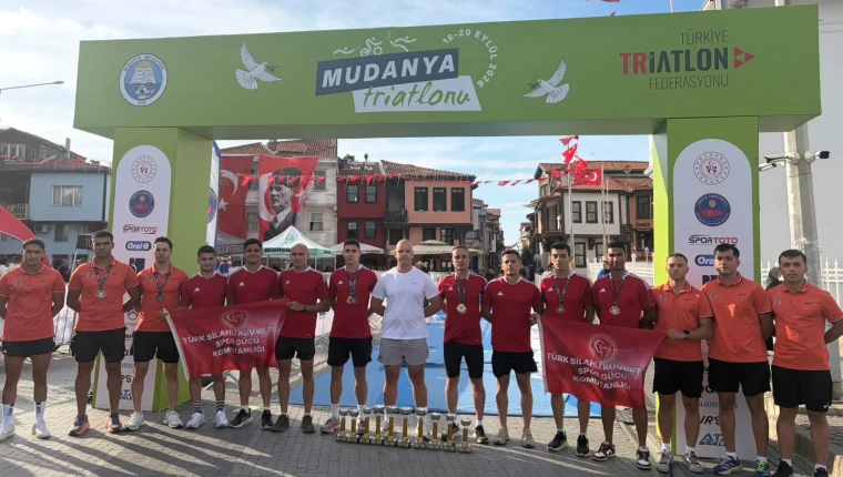 TSK Spor Gücü triatlonda 2026 Türkiye şampiyonu