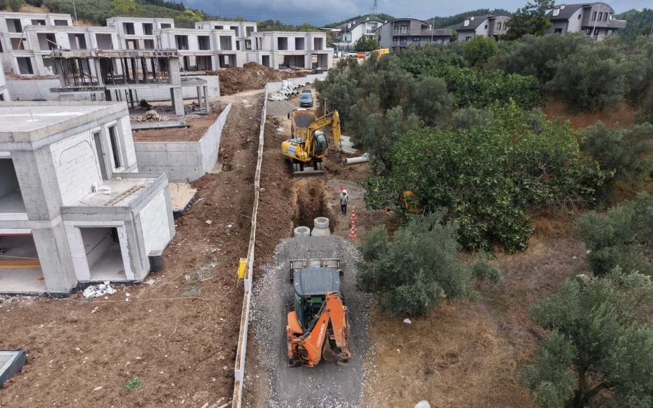Bursa Büyükşehir'den Mudanya'da altyapı hamlesi