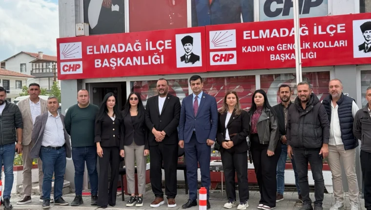 Deniz Demir Elmadağ’da birlik mesajı verdi, başkan istifa etti