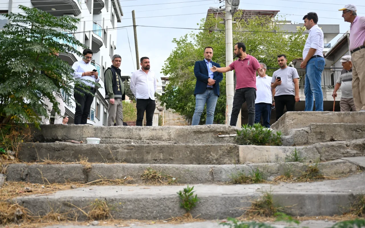 Bornova’da çifte merdiven hamlesi
