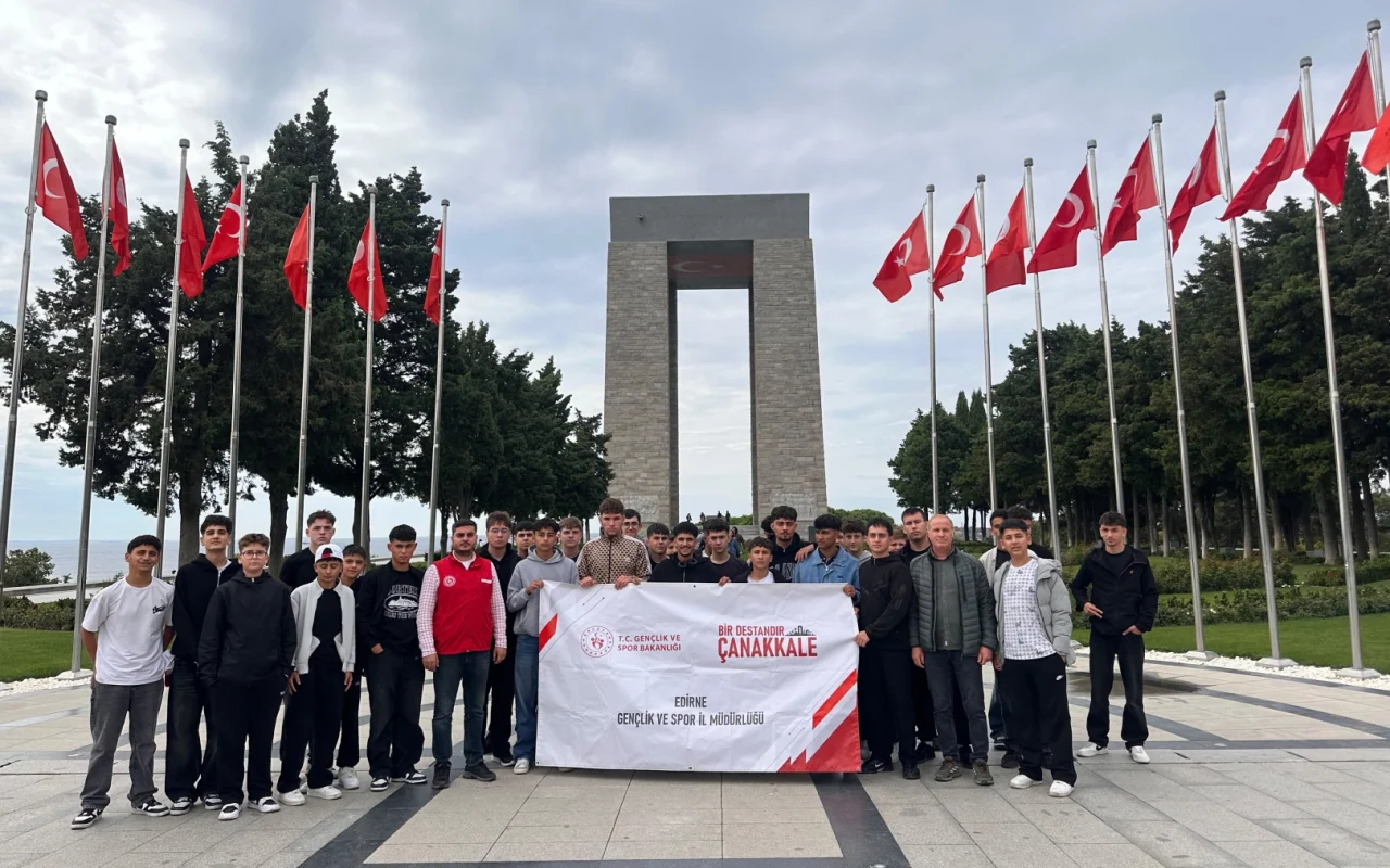 Keşanlı gençler tarihi yerinde soludu