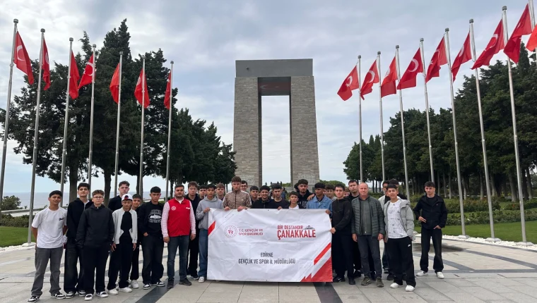 Keşanlı gençler tarihi yerinde soludu