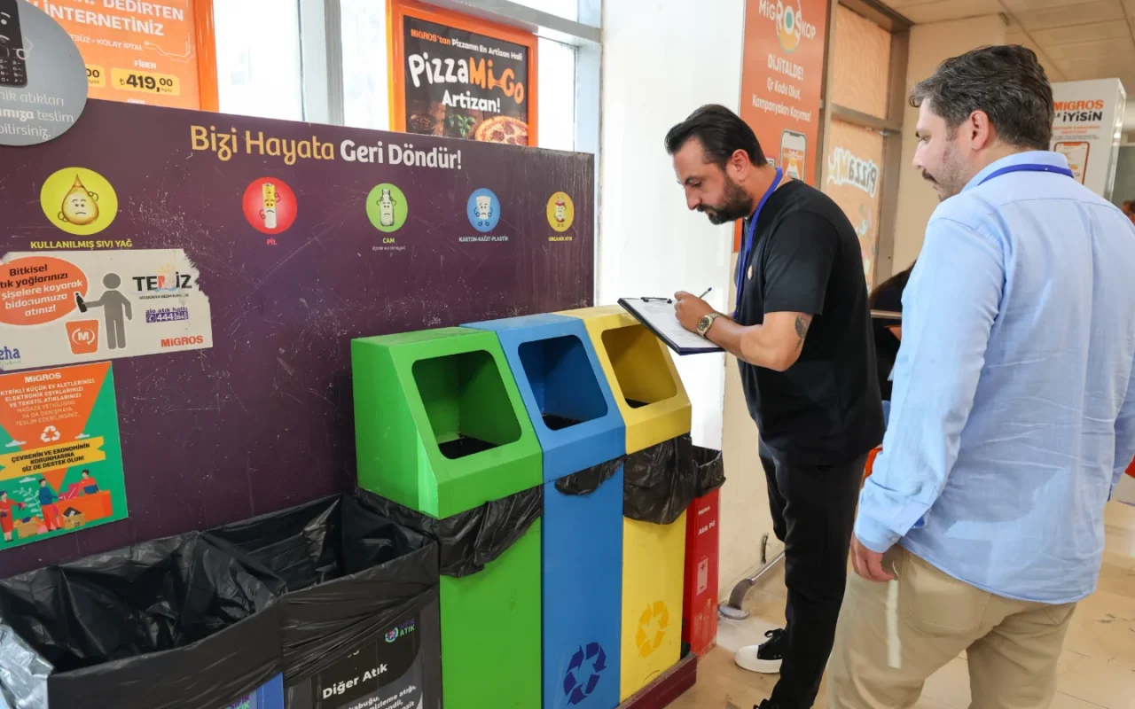 Buca’da marketlere “sıfır atık” denetimi