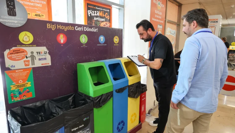 Buca’da marketlere “sıfır atık” denetimi