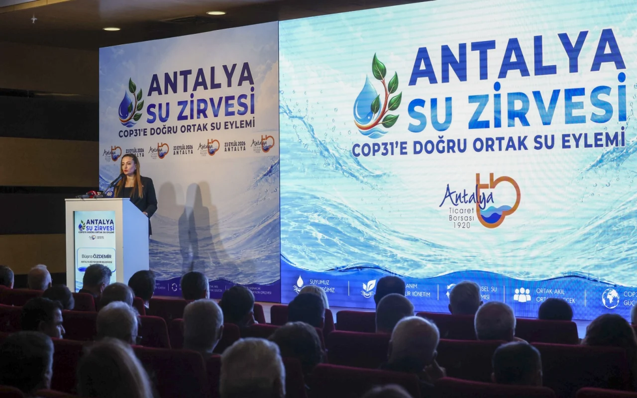 Antalya Su Zirvesi’nde ortak eylem çağrısı