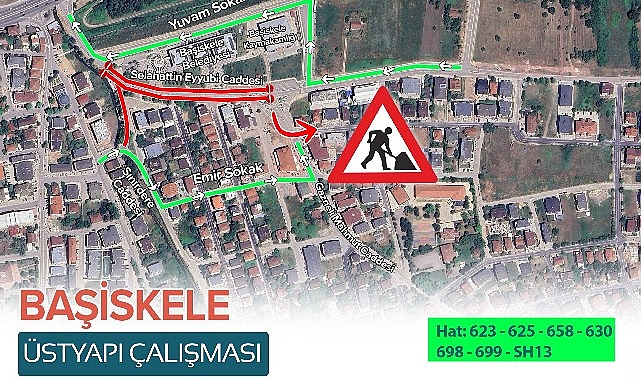 Selahattin Eyyubi Caddesi 4 gün araç trafiğine kapalı