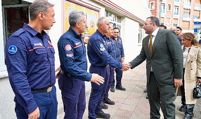Üsküdar Belediye Başkan Vekili Gültekin’den itfaiyecilere destek açıklaması
