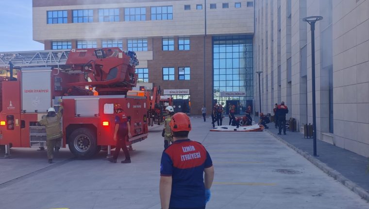 Dikili’de Gerçeğini Aratmayan Yangın Tatbikatı: Müdahale ve Hazırlık