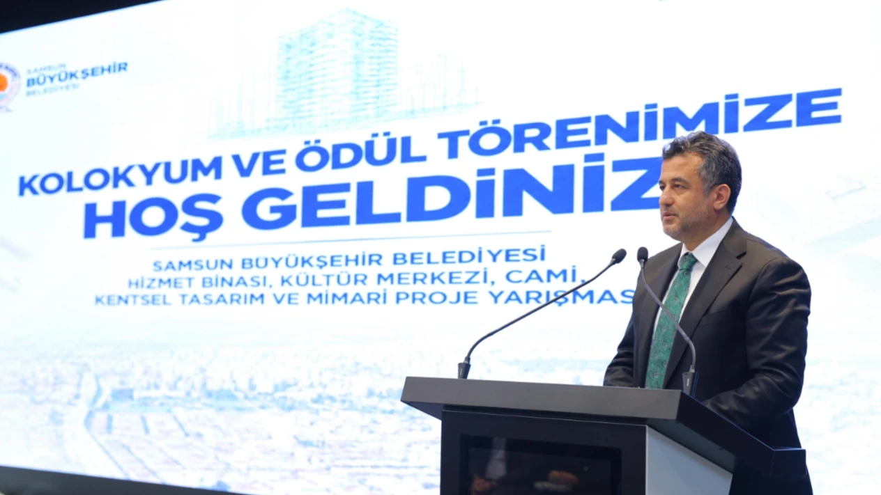 Samsun’da mimari proje yarışması sonuçlandı: Ödüller verildi