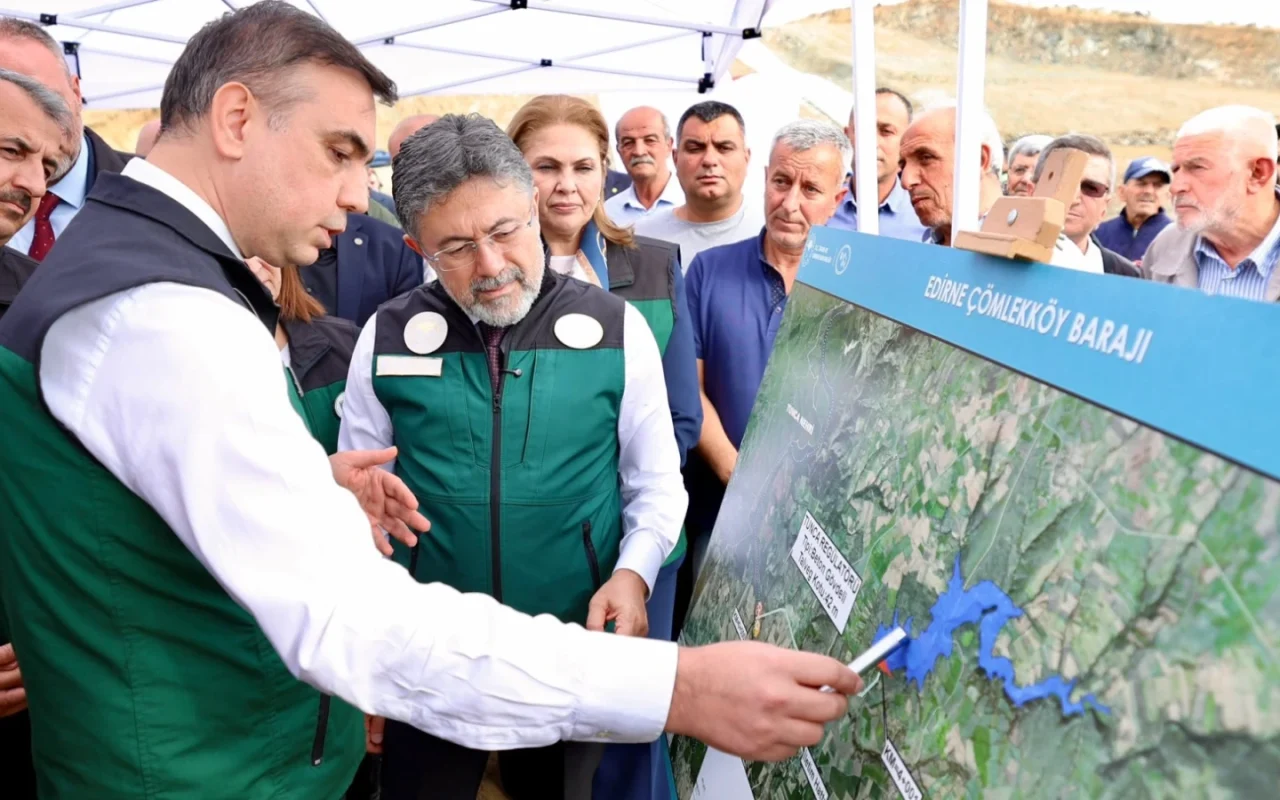 Çömlekköy Barajı: Edirne’ye 4 milyar TL’lik sulama yatırımı