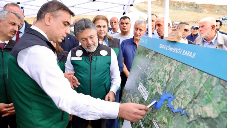 Çömlekköy Barajı: Edirne’ye 4 milyar TL’lik sulama yatırımı