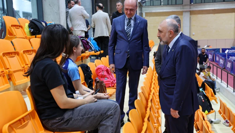 Selçuklu’da spor yatırımı için önemli ziyaret