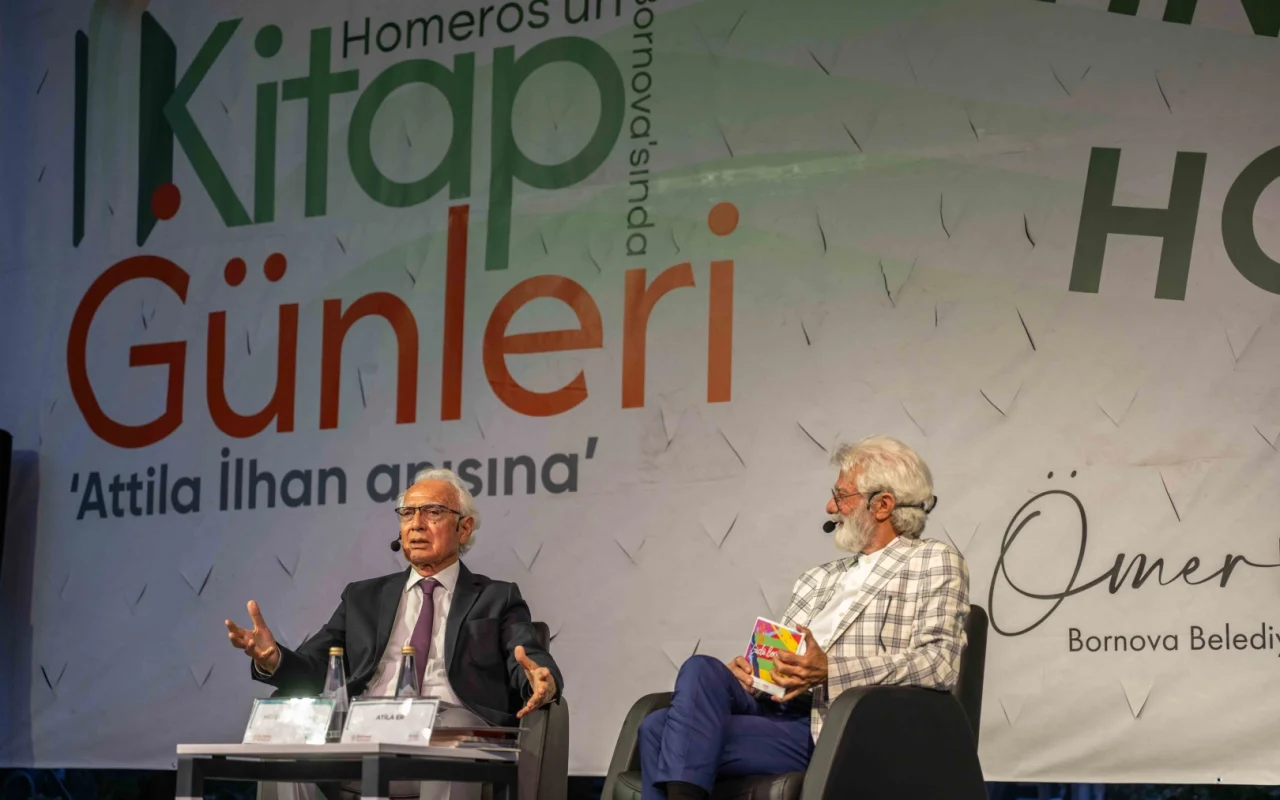 Hidayet Karakuş Bornova’da Türkçeyi anlattı