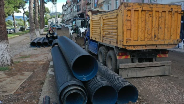Ordu Perşembe’de altyapı için kapsamlı çalışma başladı