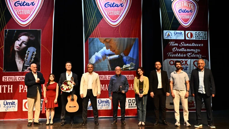 Antalya’da gitarın 15 yıllık yolculuğu sona erdi