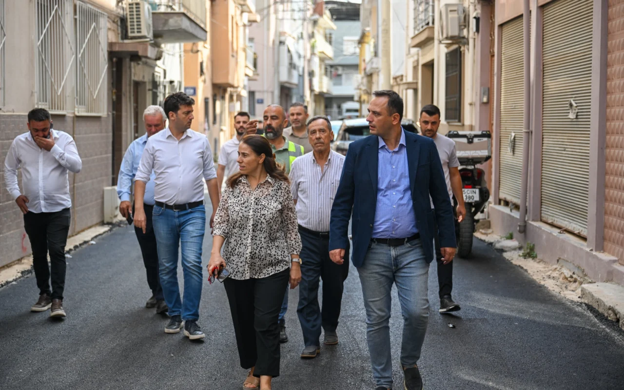 Bornova’da Çamdibi için 282 sokaklık asfalt hamlesi