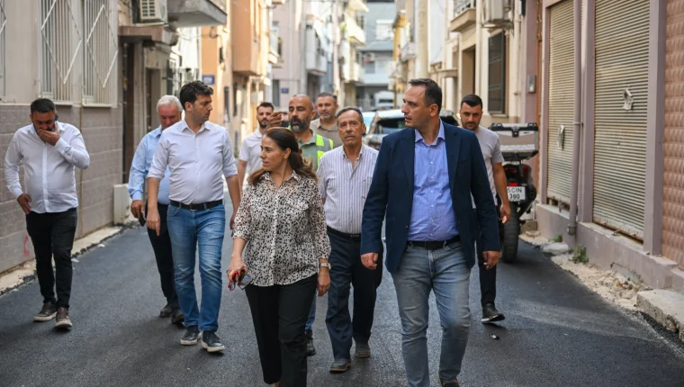 Bornova’da Çamdibi için 282 sokaklık asfalt hamlesi