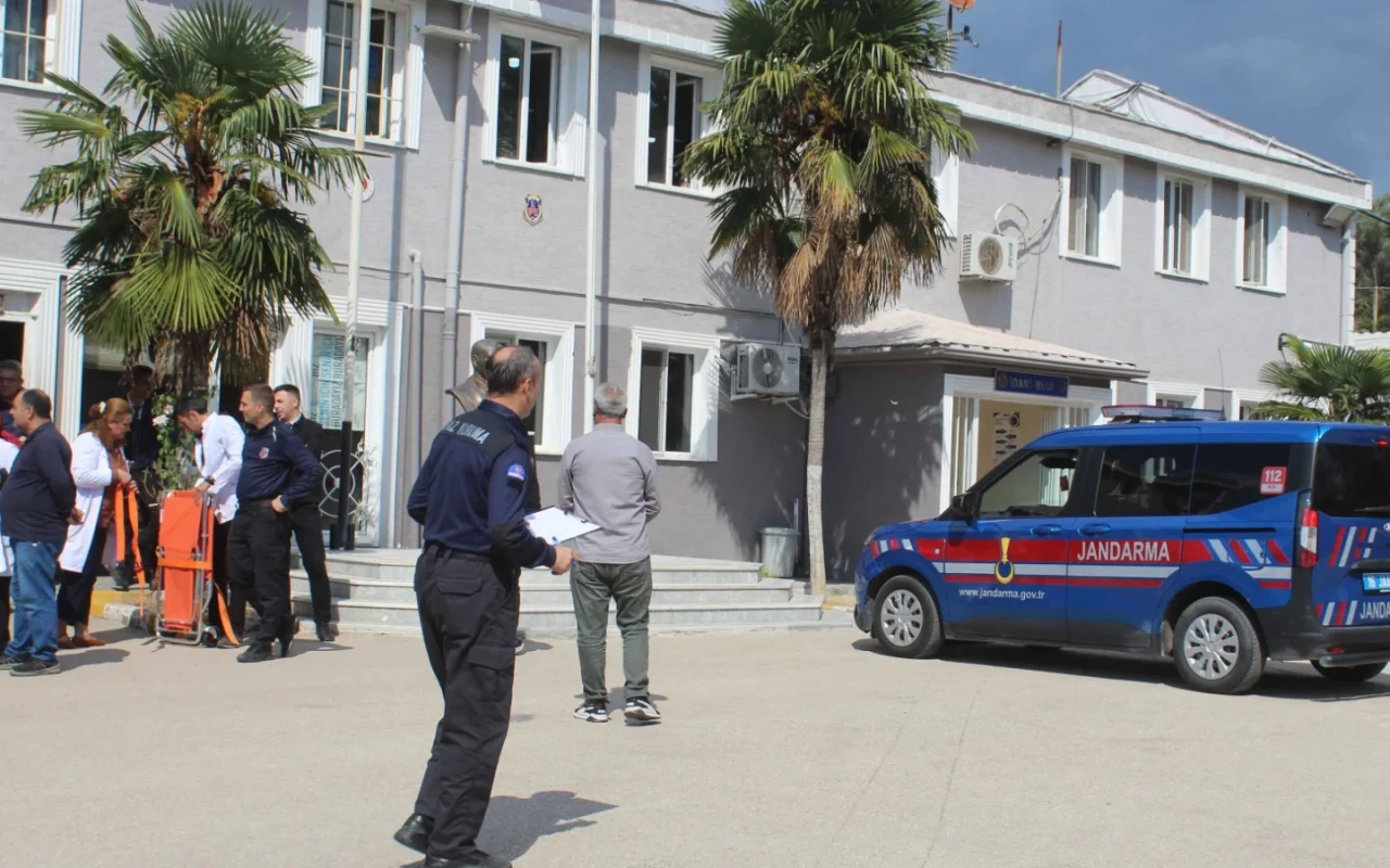 Gemlik Açık Ceza İnfaz Kurumu’nda gerçekçi OHAL tatbikatı tamamlandı