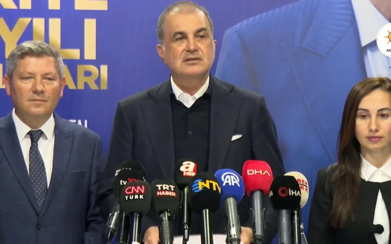 Ömer Çelik: AK Parti’yi millet kurdu, teşkilat çalışmaları sürdü