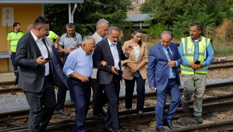 Kayseri ulaşım altyapısı TCDD ile masaya yatırıldı
