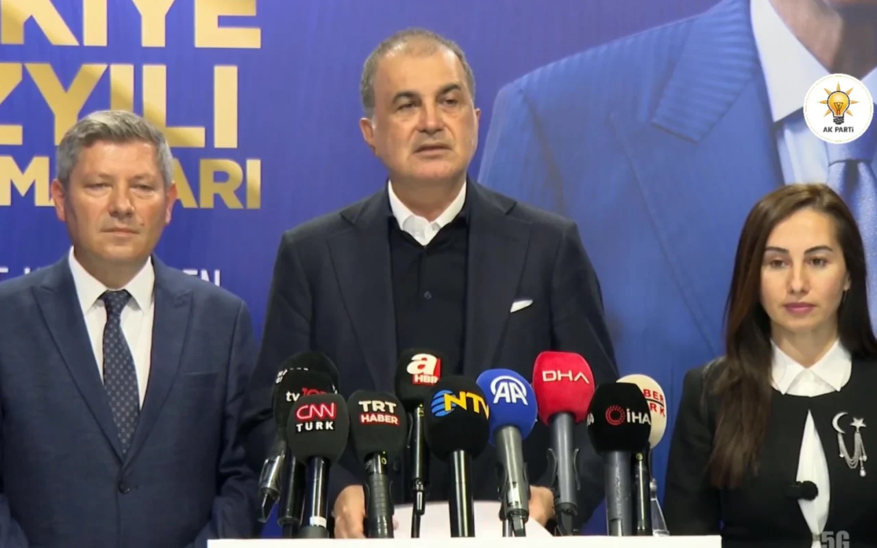 Ömer Çelik: AK Parti’yi millet kurdu, tabelasını biz astık