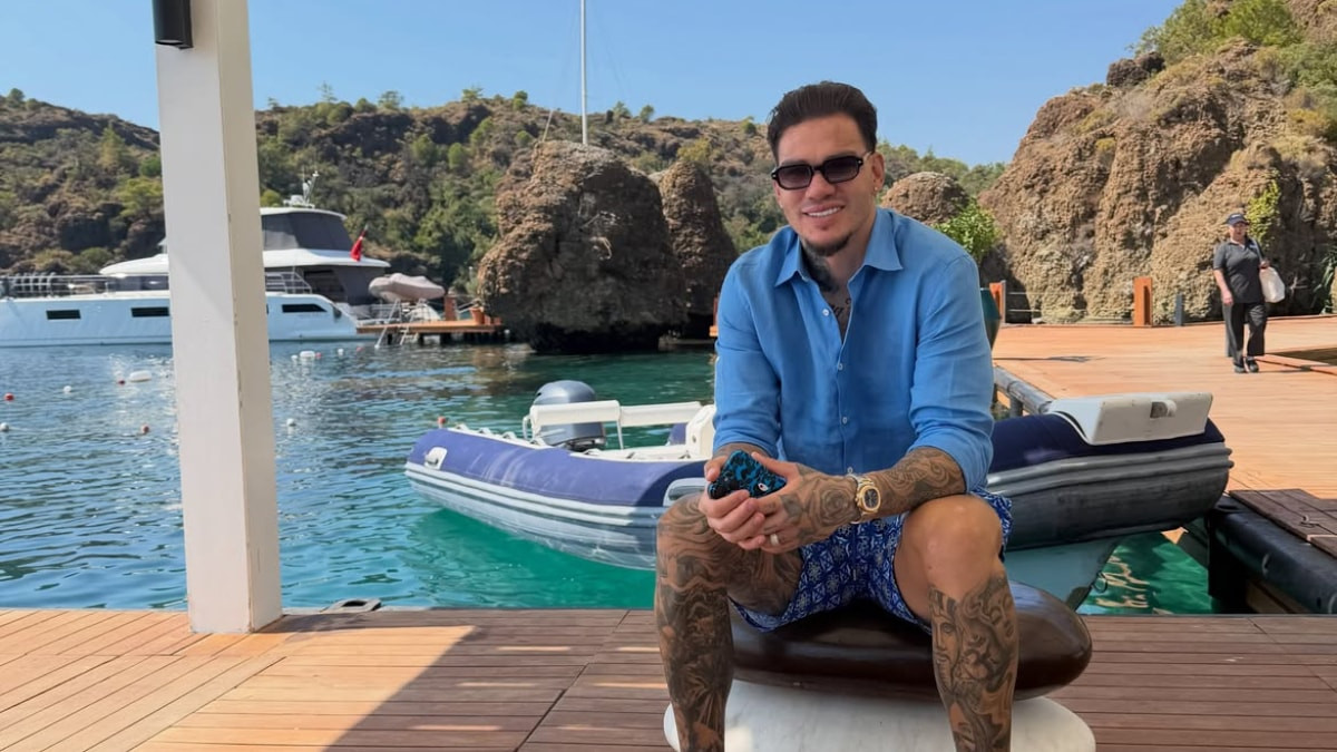 Fenerbahçeli Ederson Marmaris'te: Özel helikopterle 3 günlük tatil