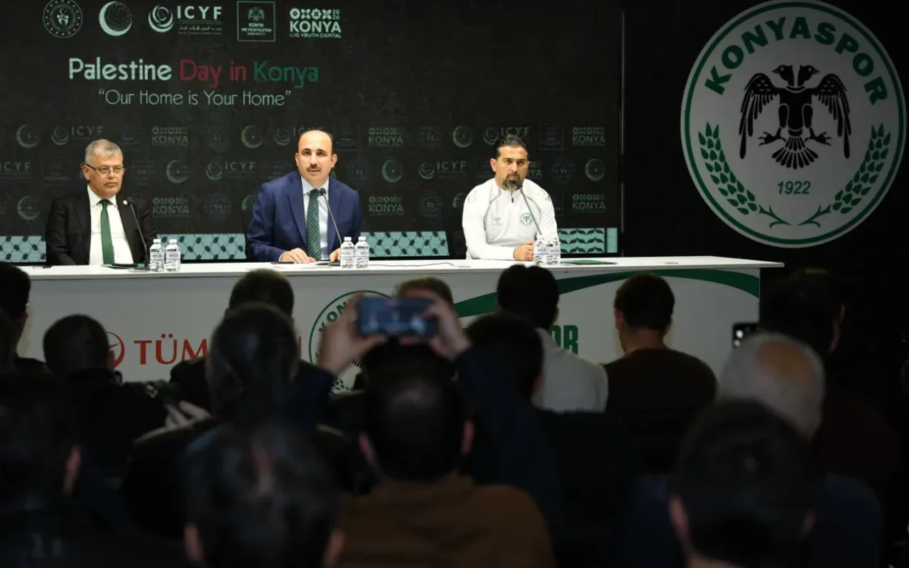 Konyaspor-Filistin dostluk maçı: Konyalılara açık çağrı