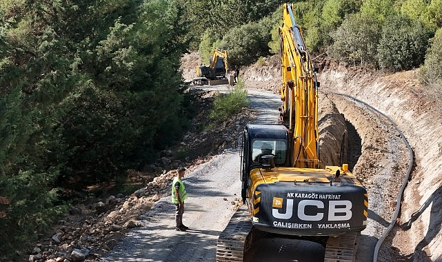 Söke'de kaynak suyu hatları yenileniyor: 7.8 milyon TL yatırım
