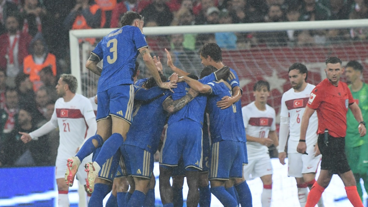 A Milli Futbol Takımı, İtalya karşısında galibiyet hasreti sürdü