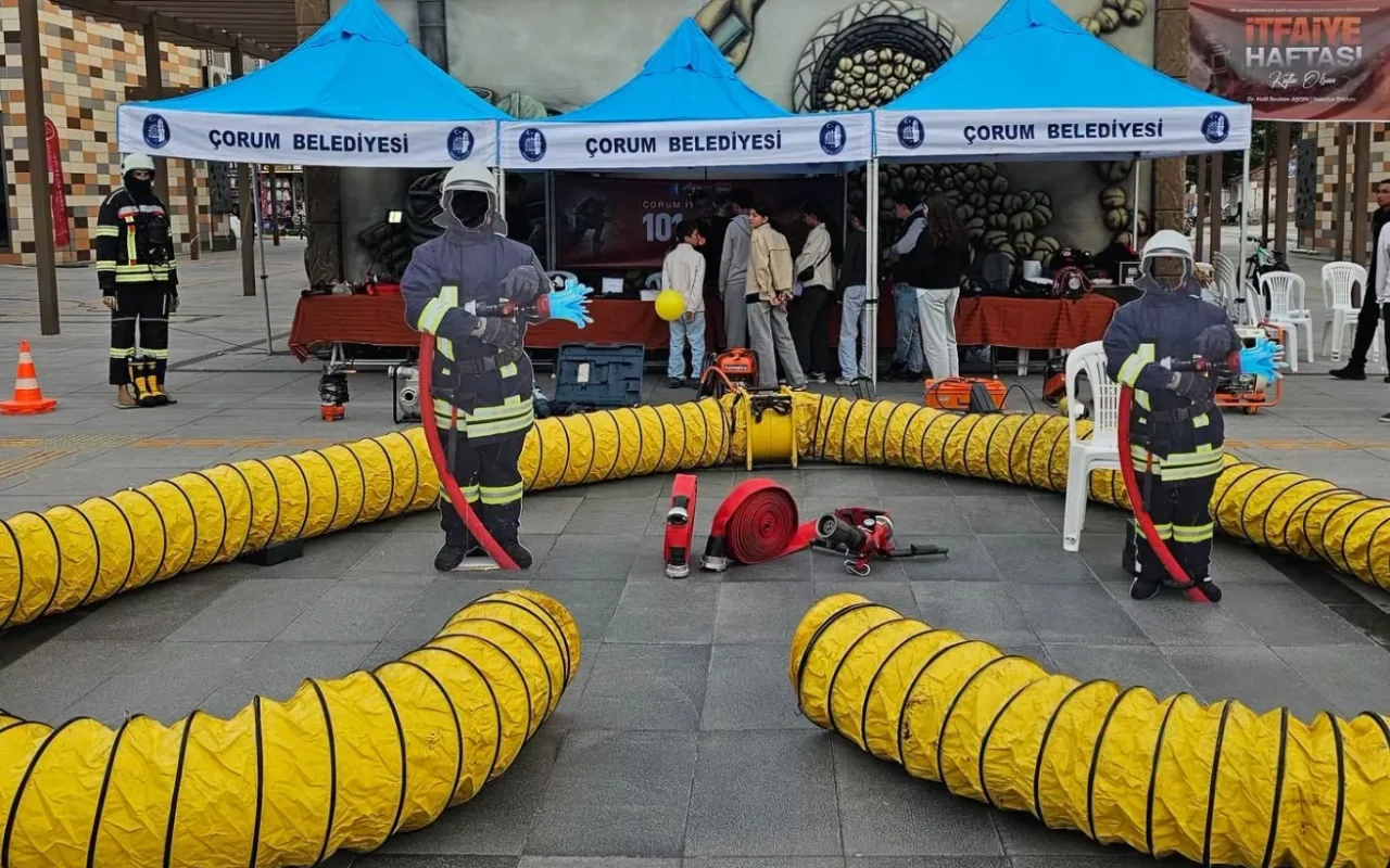 Çorum İtfaiyesi 101 yaşında