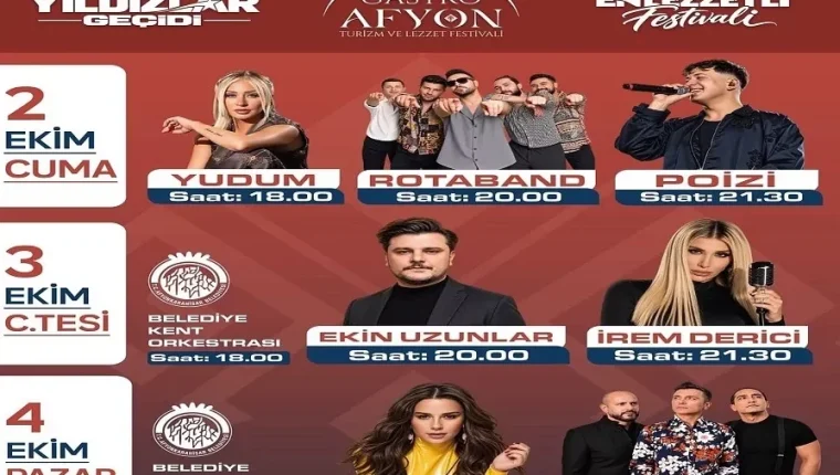 Gastro Afyon 2026: Afyonkarahisar'da Lezzetin Hafızası Anadolu başlıyor