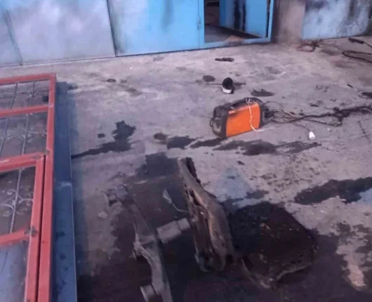 Adıyaman Kahta'da PVC atölyesinde patlama: 2 yaralı
