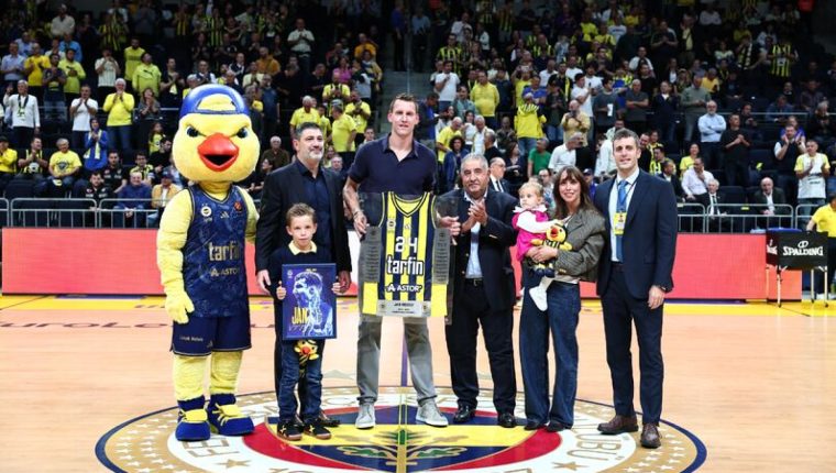 Fenerbahçe, Jan Vesely için Euroleague öncesi veda töreni