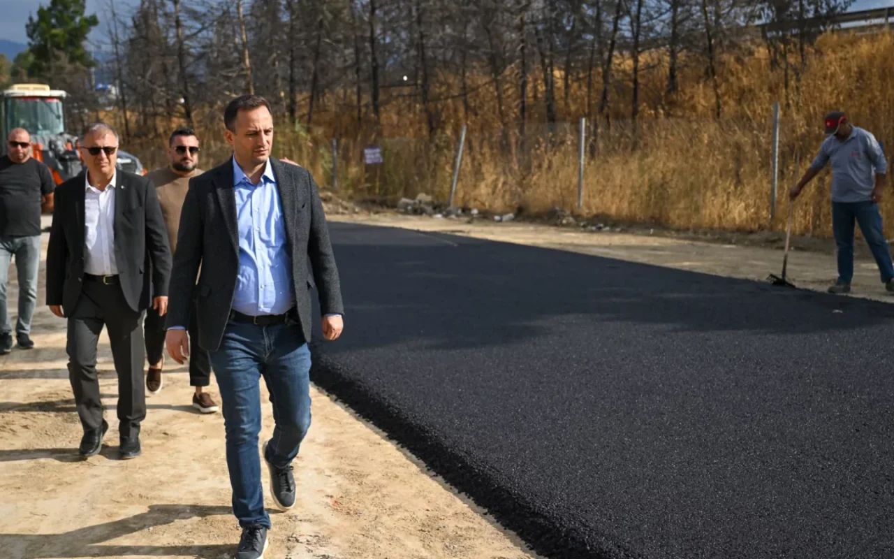 Bornova 6203 Sokak'ta asfalt çalışması başladı — Eşki'den açıklama