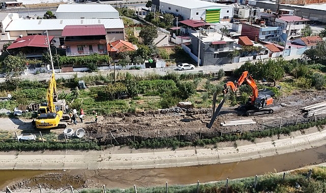 ASKİ Söke Yenidoğan'da 75 milyon TL yatırımı devam ediyor