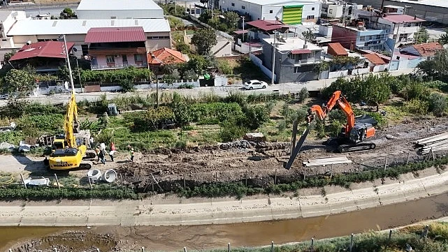 ASKİ'nin Söke Yenidoğan'da 75 milyon TL yatırımı sürüyor