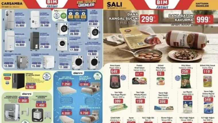 BİM aktüel uygulamalarında bu hafta neler var