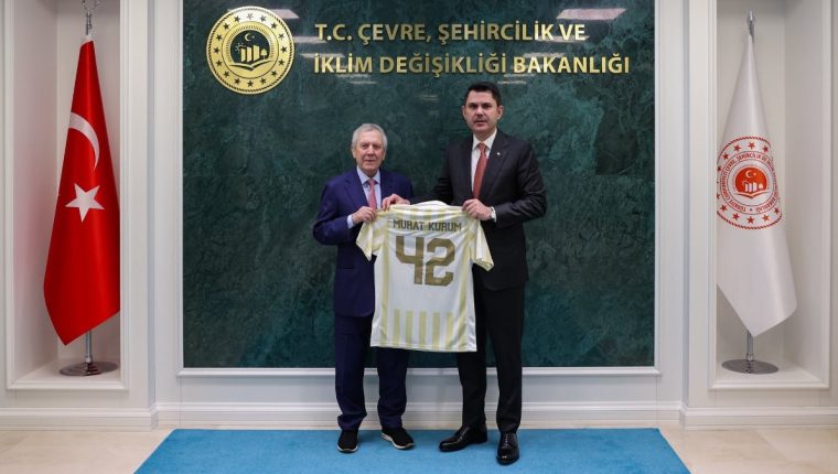 Aziz Yıldırım Murat Kurum'u ziyaret etti: 64 bin kapasite hedefi