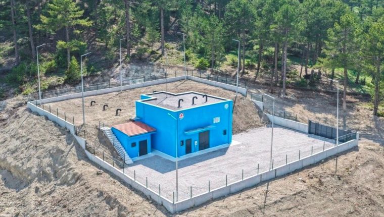 Çameli'ye 19 milyon TL'lik içme suyu deposu hizmete girdi