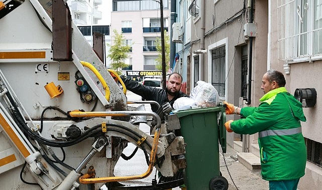 Bursa Osmangazi'de günlük 1.100 ton atık toplanıyor