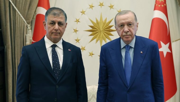 Erdoğan, İzmir Büyükşehir Belediye Başkanı Cemil Tugay'ı kabul etti