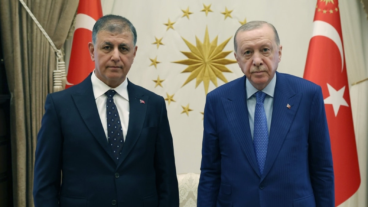 Erdoğan, İzmir Büyükşehir Belediye Başkanı Cemil Tugay'ı kabul etti