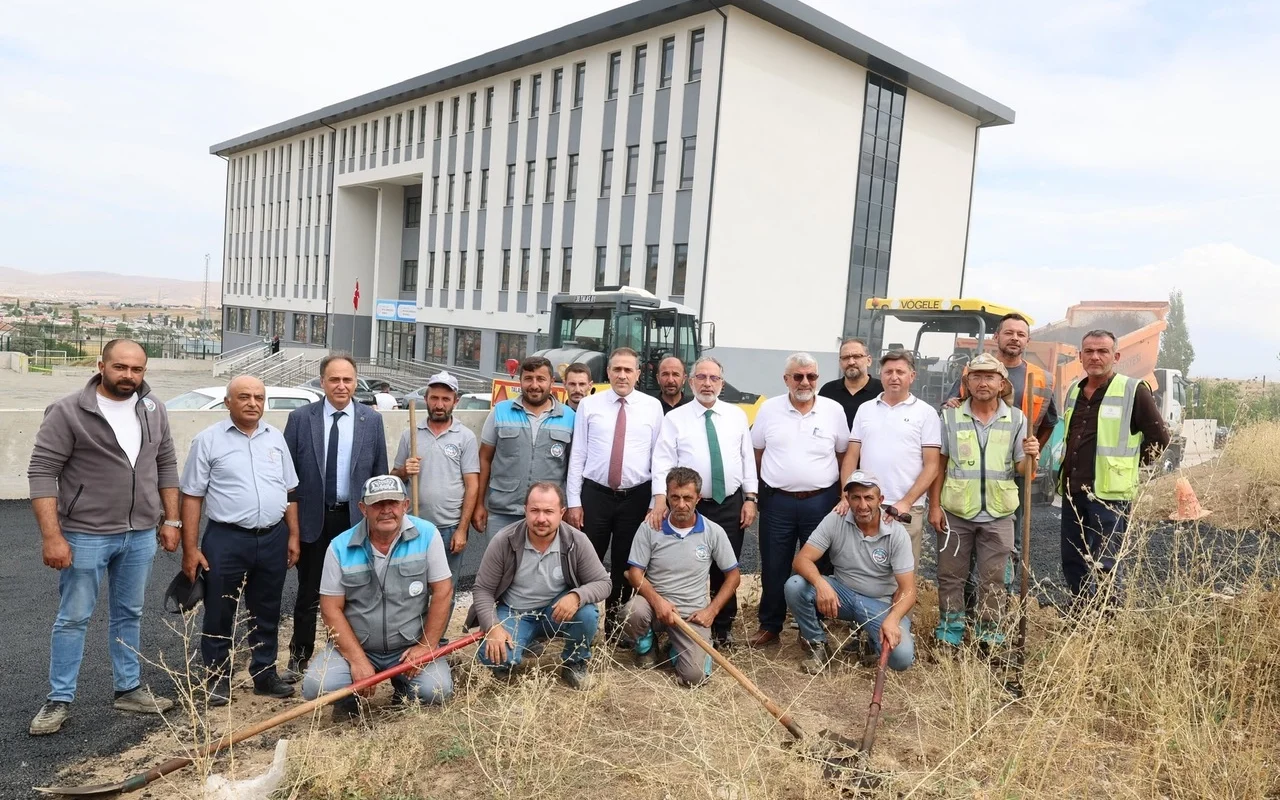 Kayseri Talas'tan Kepez'e yeni okul binası