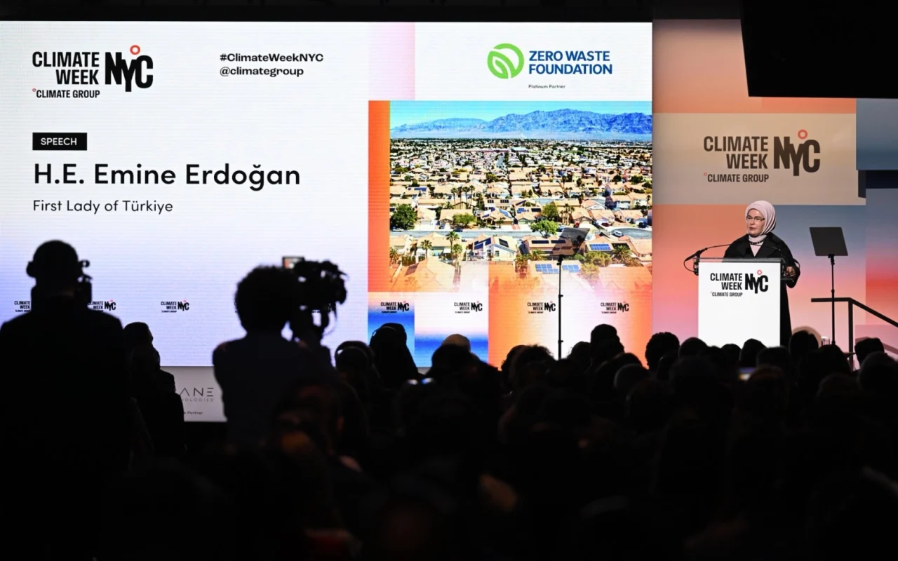 Emine Erdoğan’dan New York’ta Sıfır Atık Çağrısı