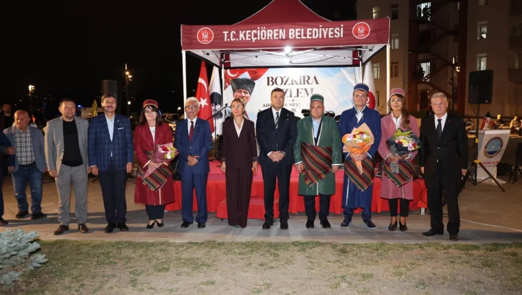 Ankara Keçiören’de ahilik geleneği ‘Bozkıra Özlem’ programıyla yaşatıldı