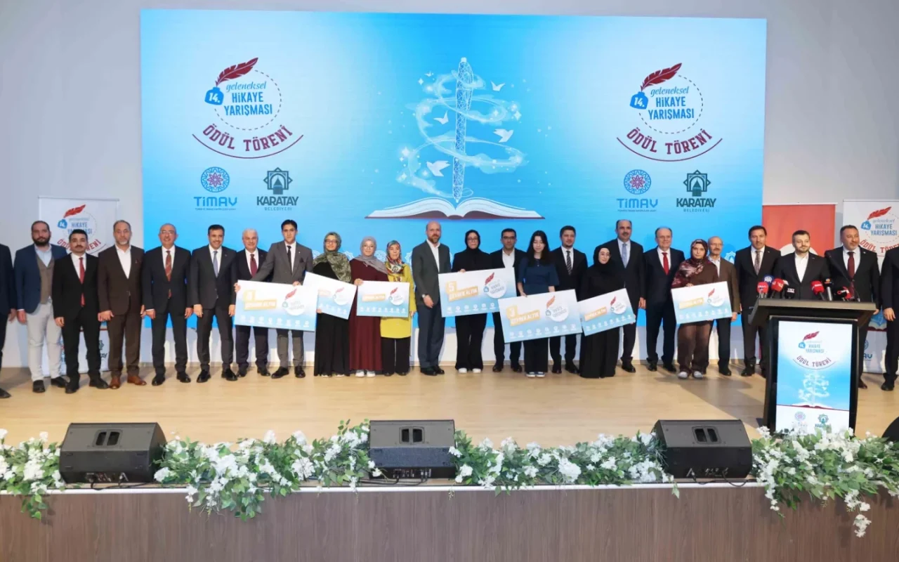 Karatay'da 14. Geleneksel Hikâye Yarışması'nda ödüller verildi