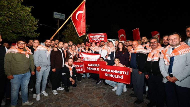 Manisa Büyükşehir Başkanı Dutlulu Yuntdağı'nda buluştu