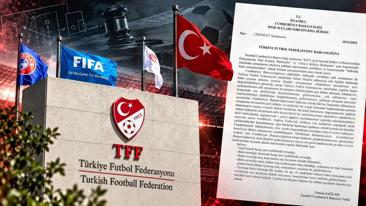TFF'ye savcılık uyarısı: PFDK sevkleri adli makamlara bildirilmedi