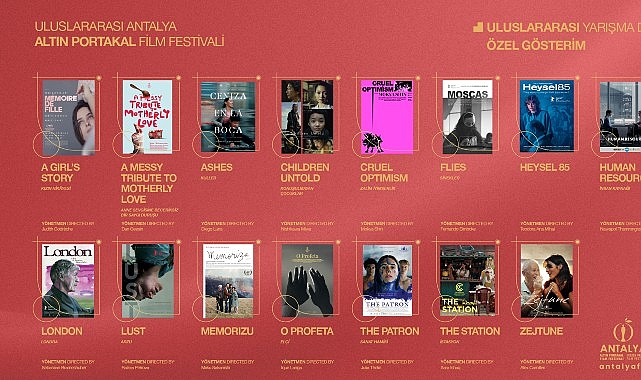 Altın Portakal’da Uluslararası Yarışma Dışı: 15 film Türkiye prömiyeri
